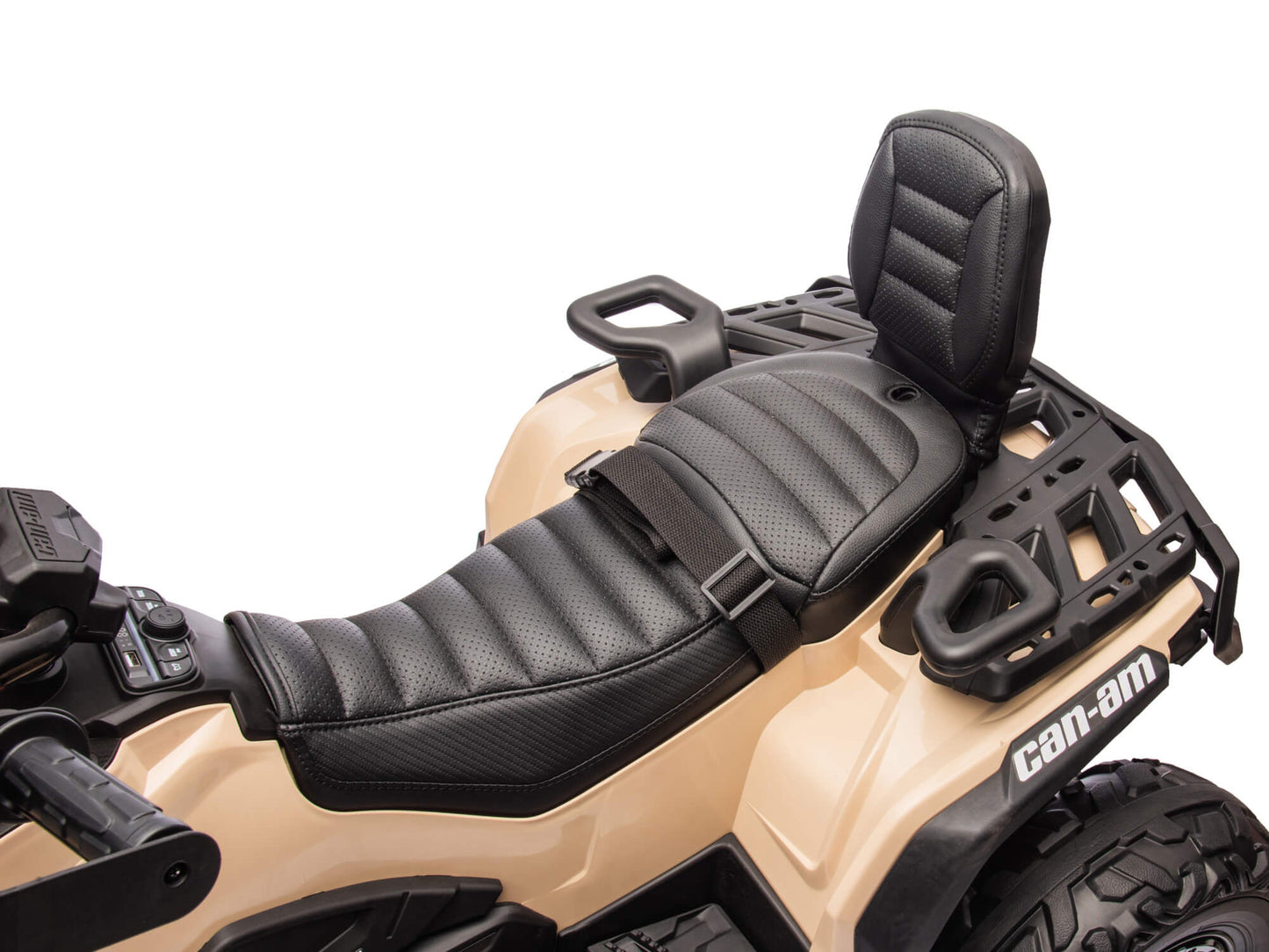 Can-Am Outlander 24V 4WD Kids Ride-On ATV Quad | Yellow