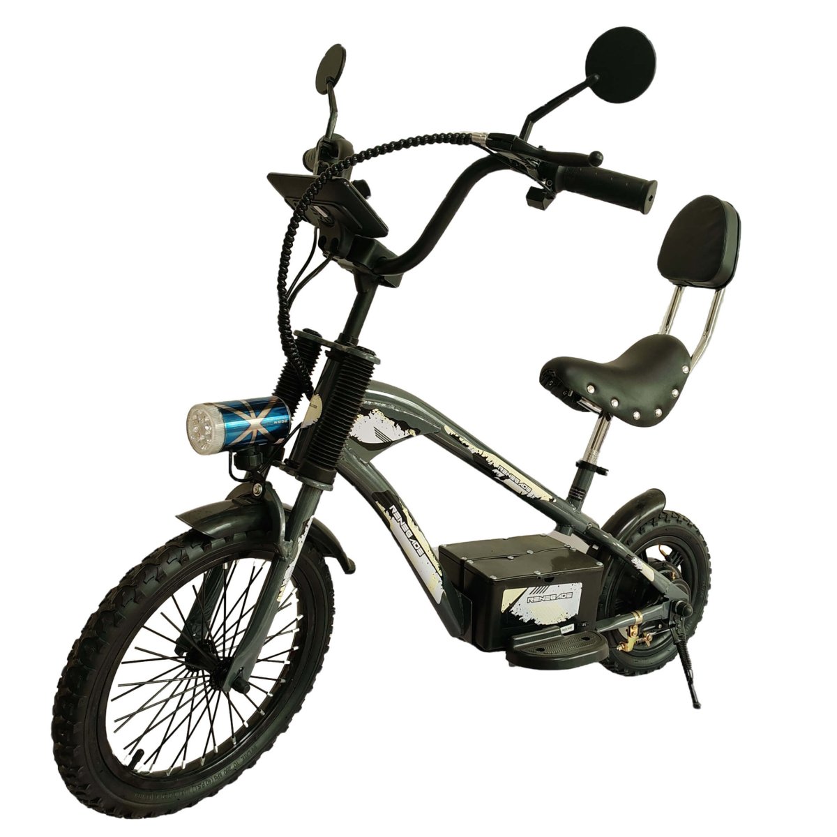 Renegade Chopper Style Kids Electric Ride On Balance Bike
