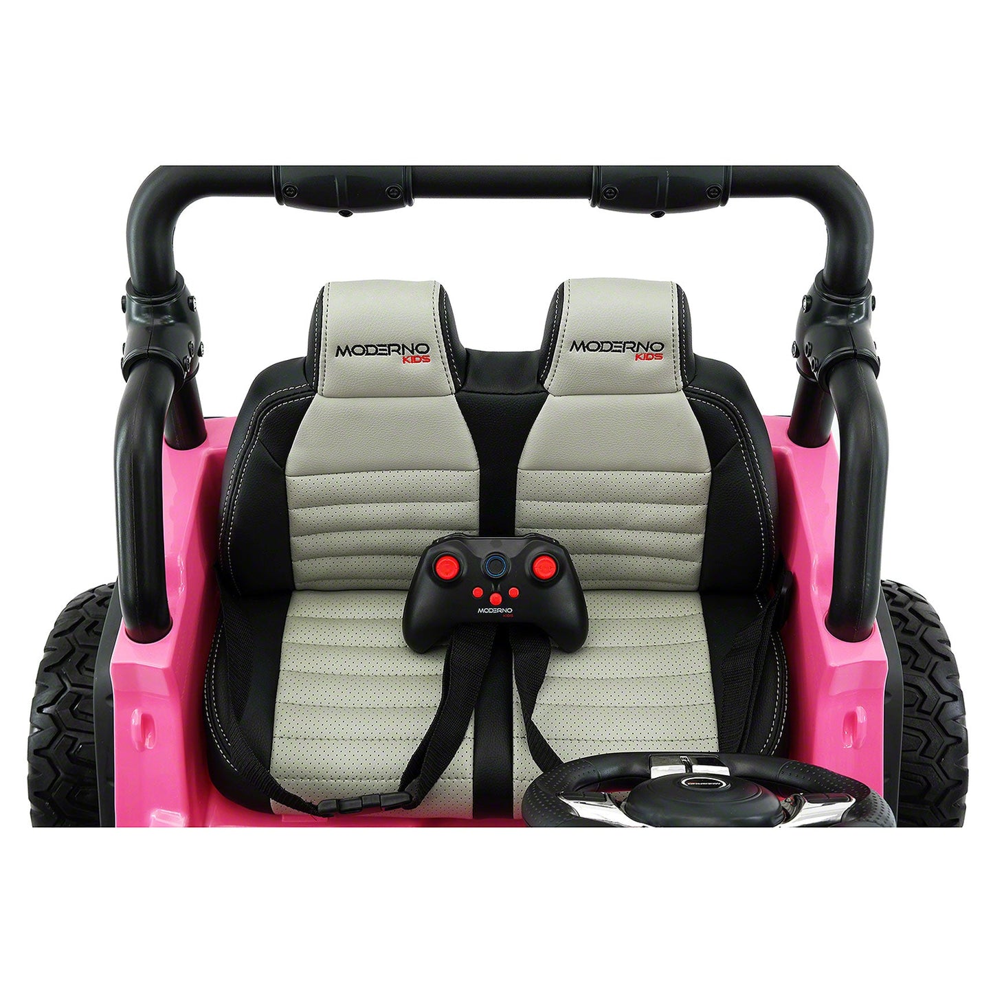 Trail Explorer 24V Kids Ride-On Car Truck with R/C Parental Remote | Pink