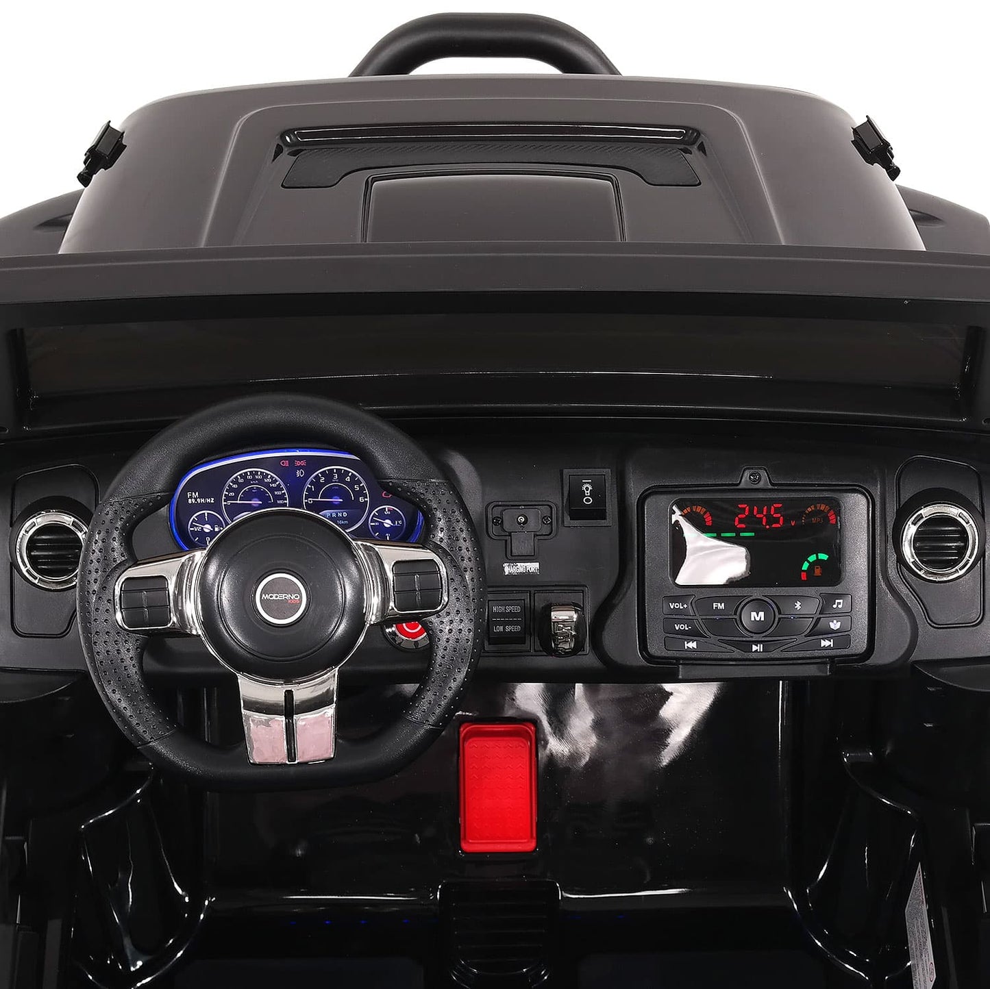 Trail Explorer 24V Kids Ride-On Car Truck with R/C Parental Remote | Police