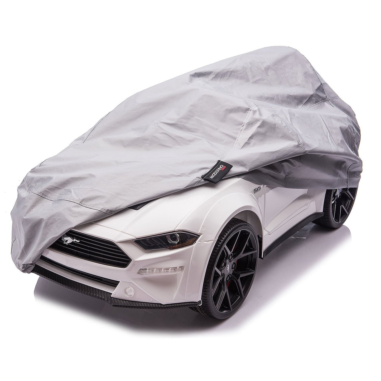 Ford Mustang GT Custom Edition 24V Kids Ride-On Car with R/C Parental Remote | Cherry Red