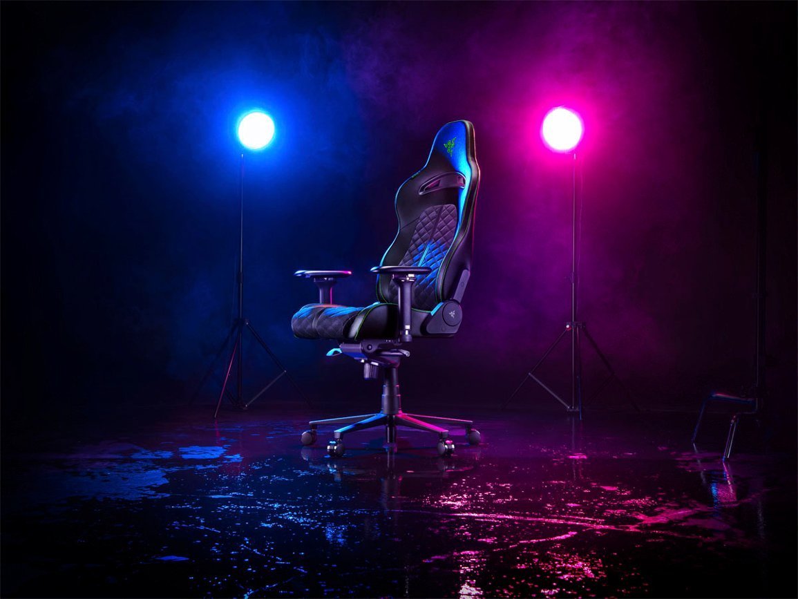 Razer - Enki Gaming Chair for All-Day Comfort