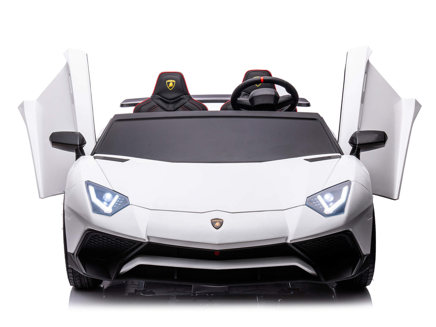Lamborghini Aventador XXL 24V Big Kids Ride-On Car | White