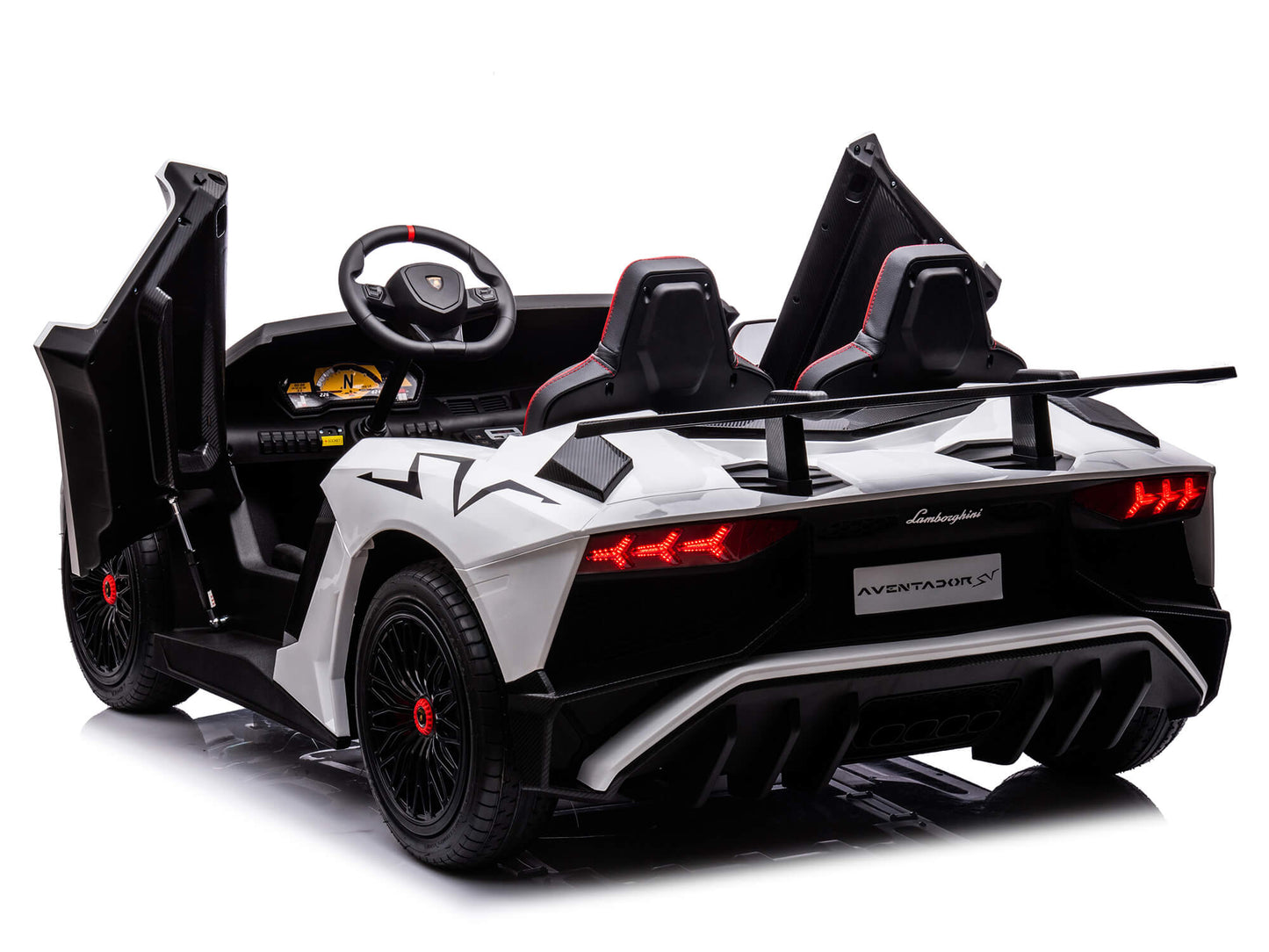 Lamborghini Aventador XXL 24V Big Kids Ride-On Car | White