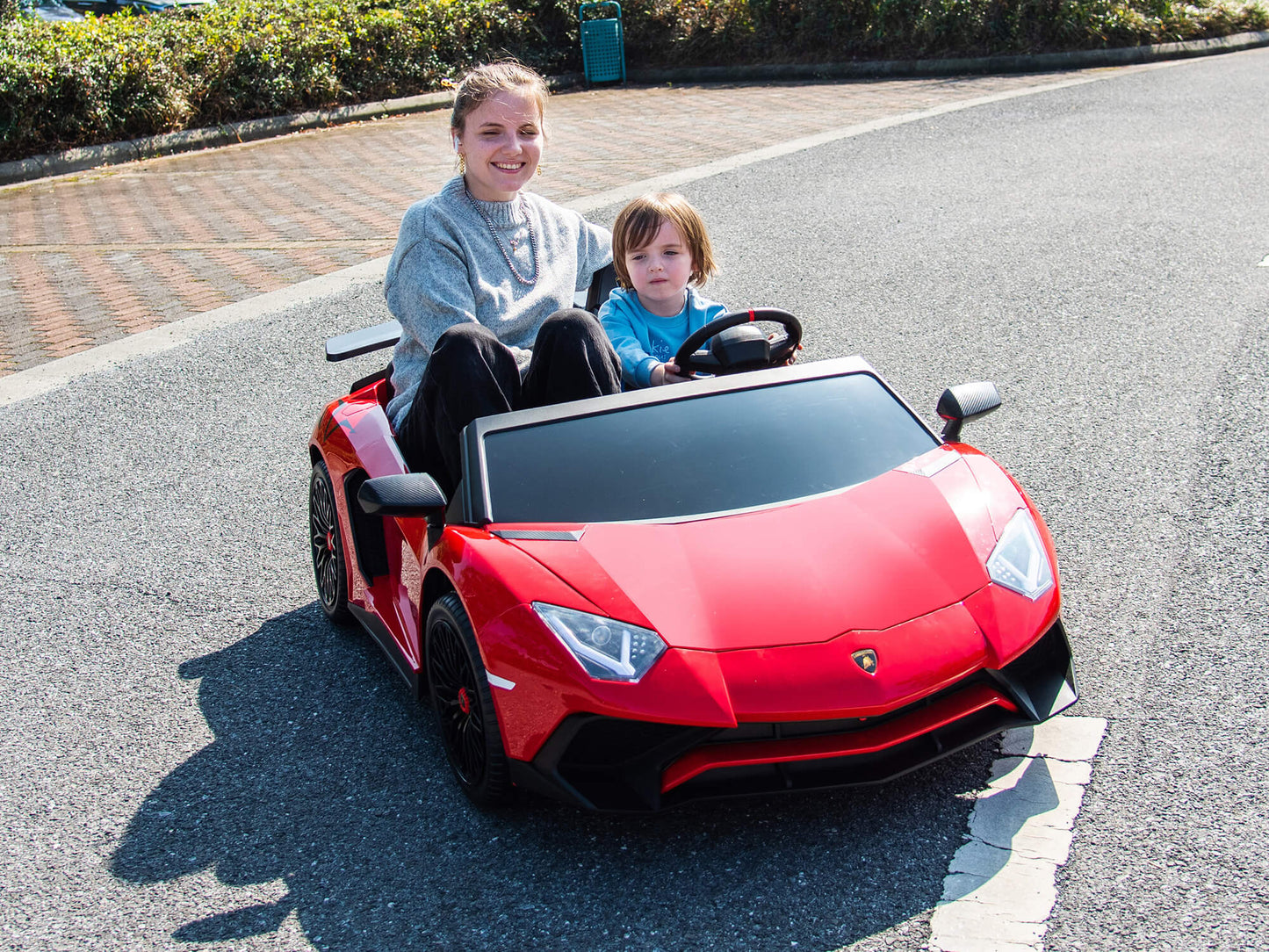 Lamborghini Aventador XXL 24V Big Kids Ride-On Car | Red