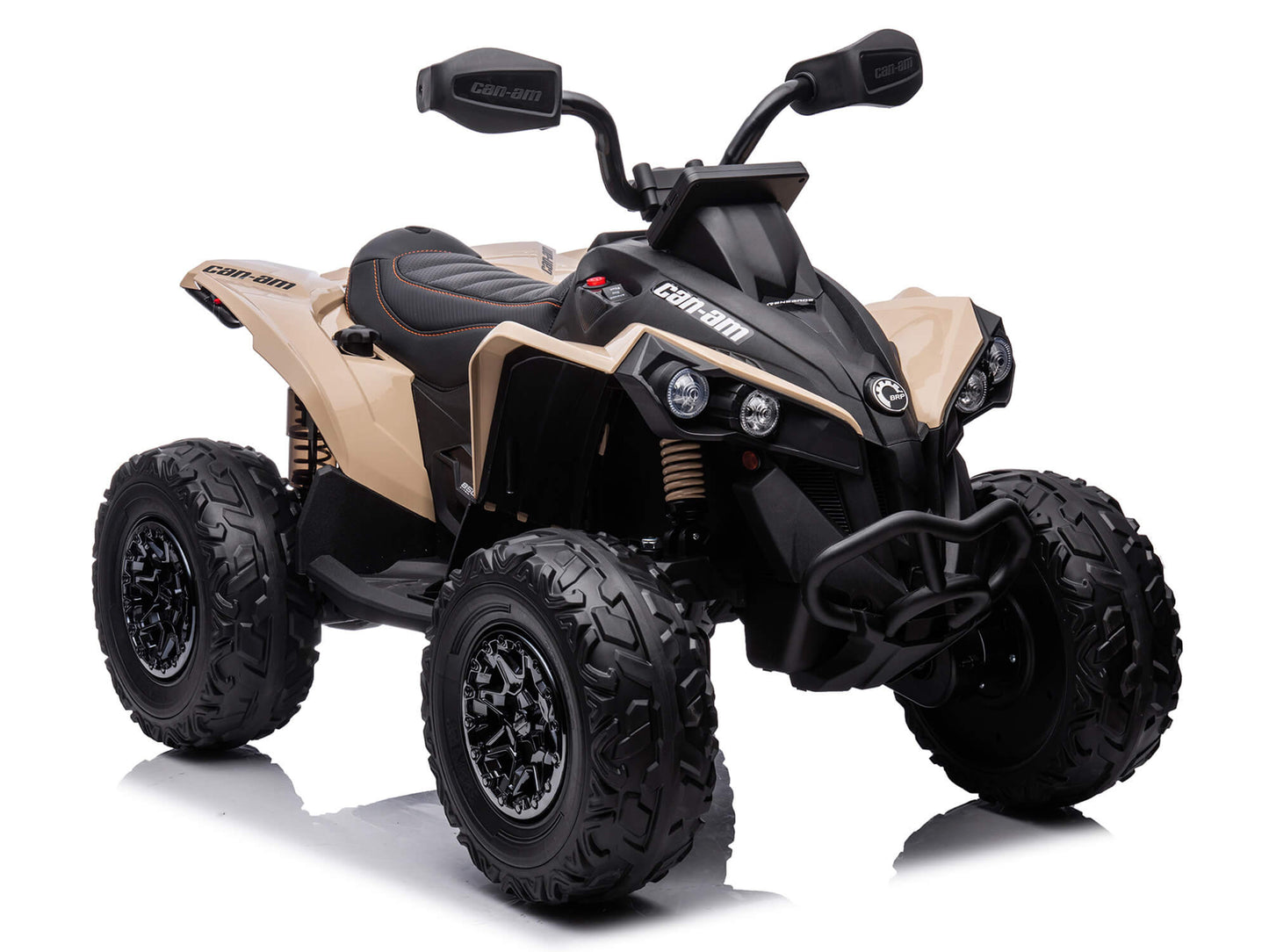 Can-Am Renegade 24V 4WD Kids Ride-On ATV Quad | Desert Tan