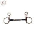 Bombers Control Plate Dressage Hanging Cheek Bit