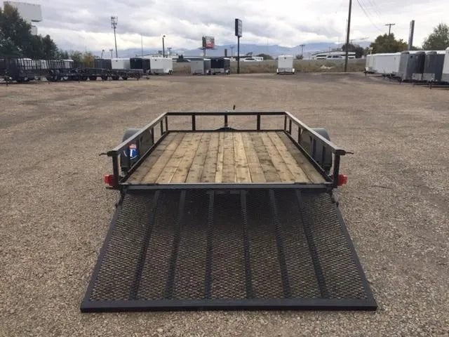 6×10 Heavy-Duty Utility Trailer – Single Axle with Wood Floor &amp; LED Lights