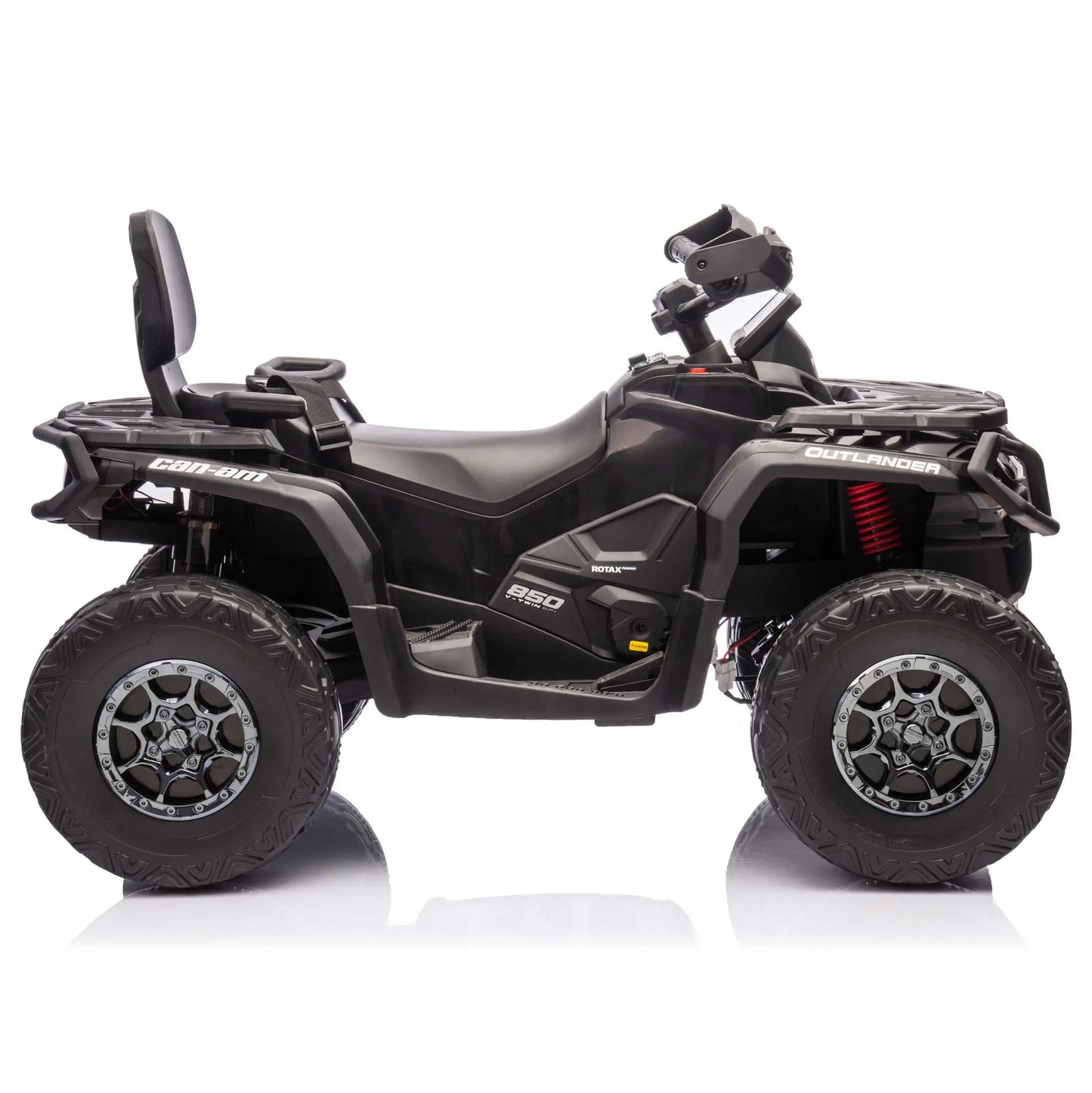 Can-Am Outlander 24V 4WD Kids Ride-On ATV Quad | Black