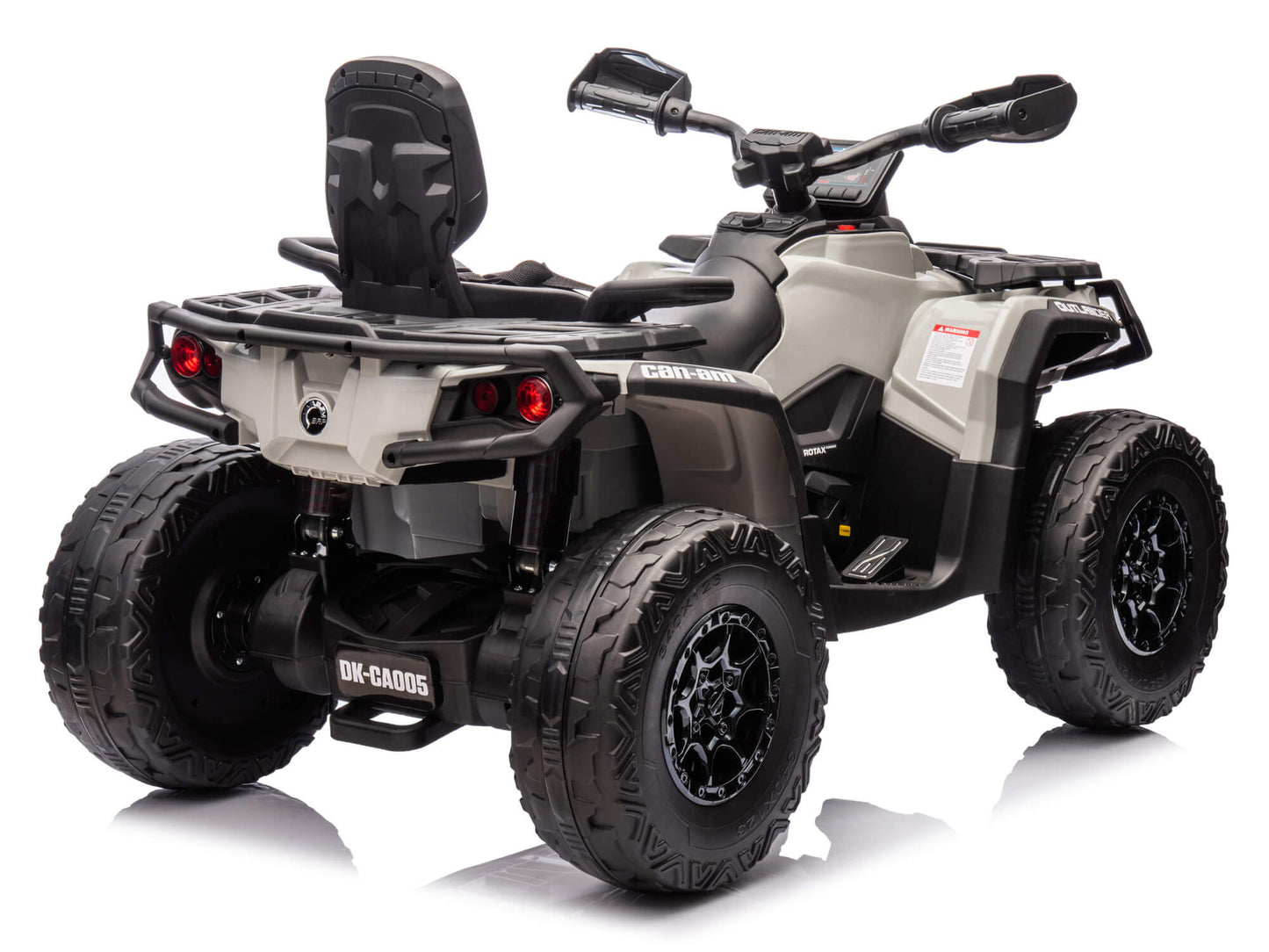 Can-Am Outlander 24V 4WD Kids Ride-On ATV Quad | Gray