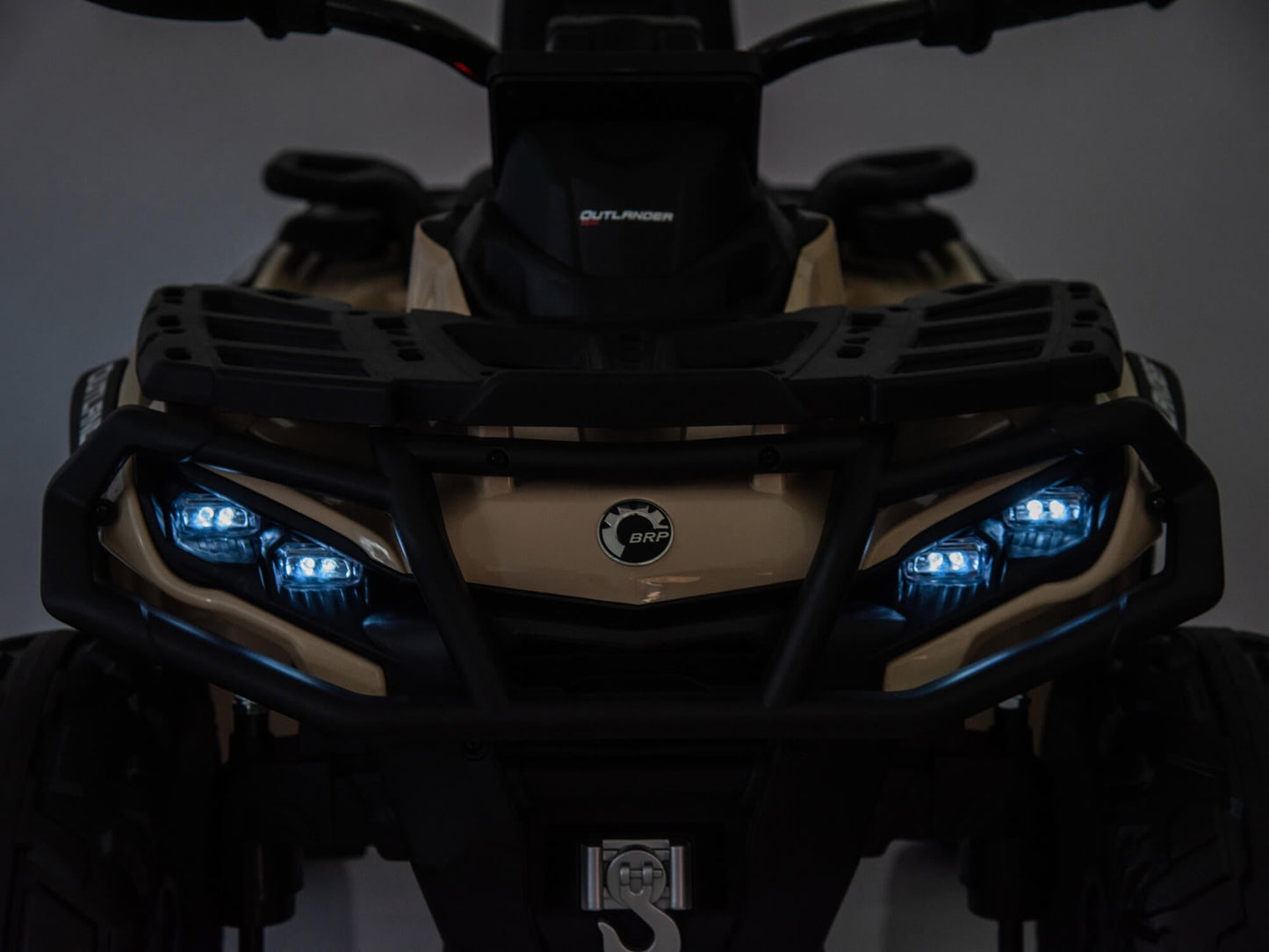 Can-Am Outlander 24V 4WD Kids Ride-On ATV Quad | Desert Tan