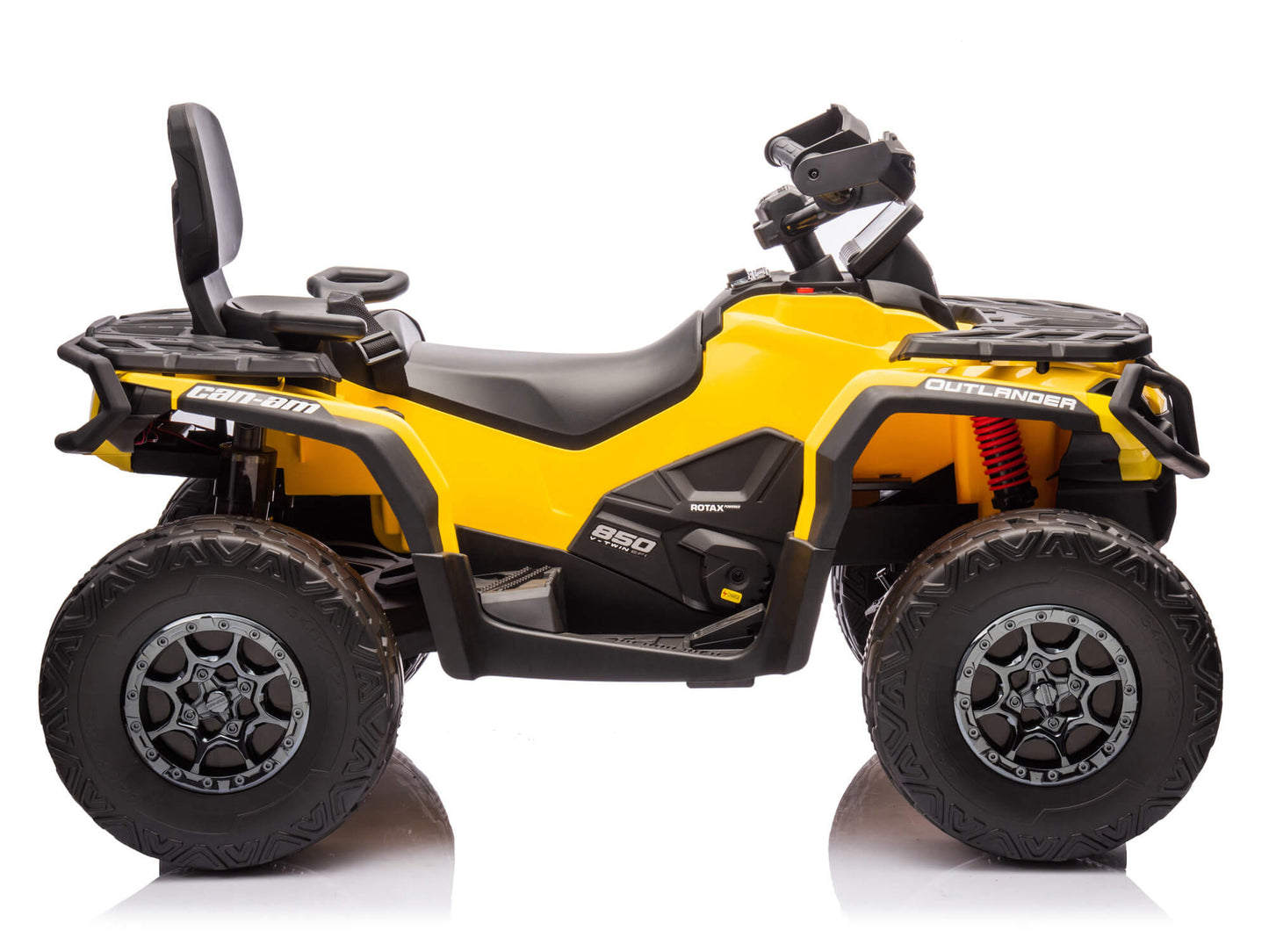 Can-Am Outlander 24V 4WD Kids Ride-On ATV Quad | Yellow