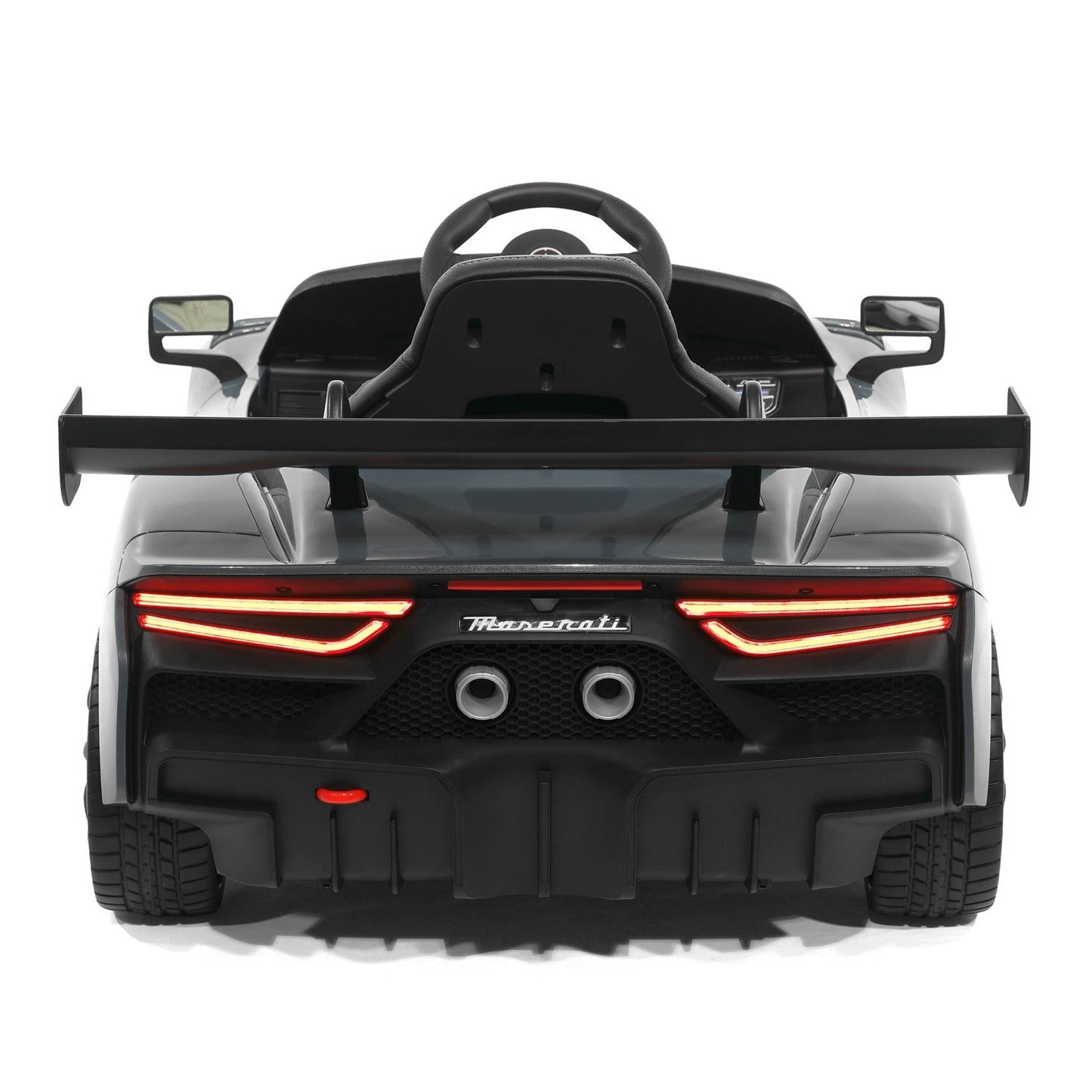 Maserati GT2 24V Kids Ride-On Car with R/C Parental Remote | Gray