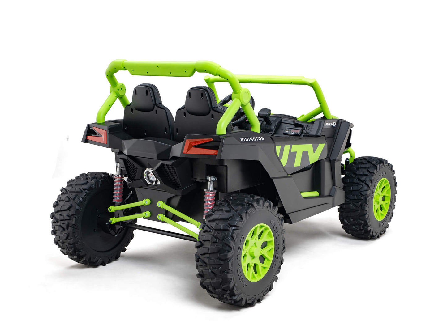 Ridington MAX-R 24V Kids Ride-On UTV Buggy with R/C Parental Remote | Green