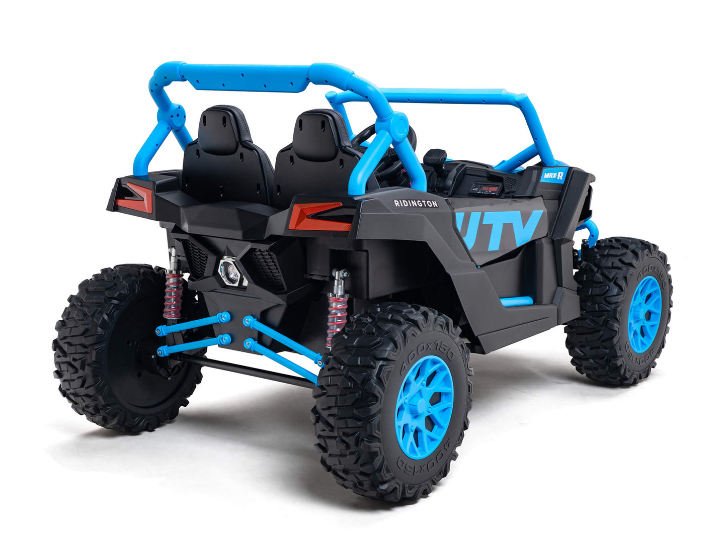 Ridington MAX-R 24V Kids Ride-On UTV Buggy with R/C Parental Remote | Blue