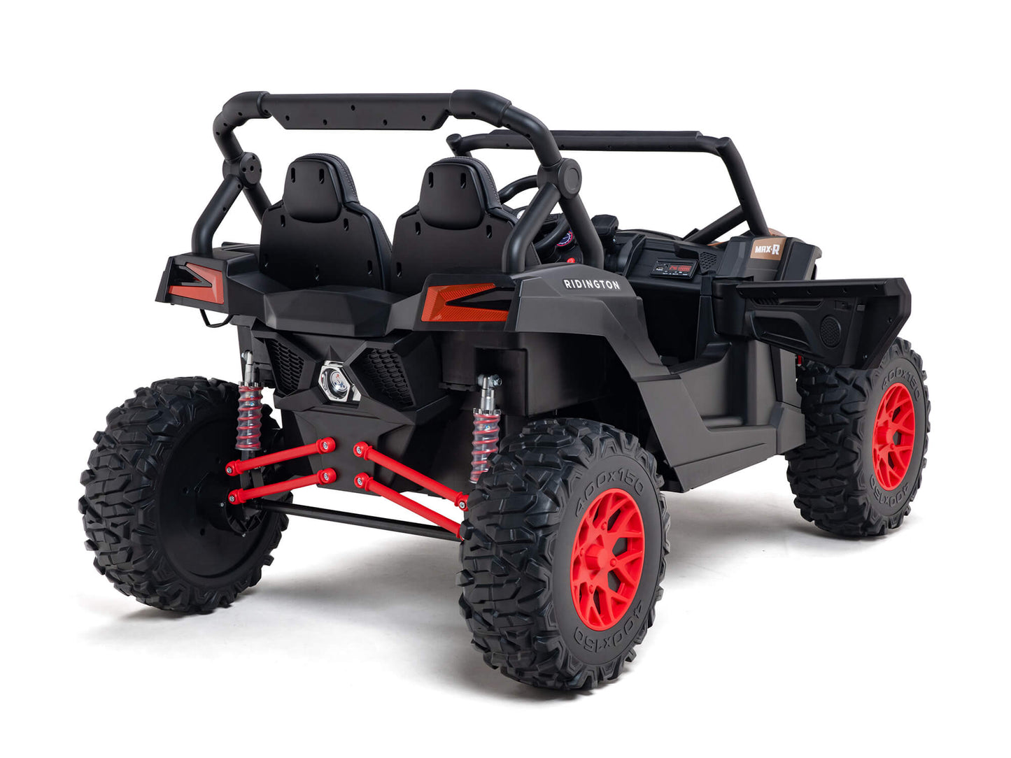 Ridington MAX-R 24V Kids Ride-On UTV Buggy with R/C Parental Remote | Black
