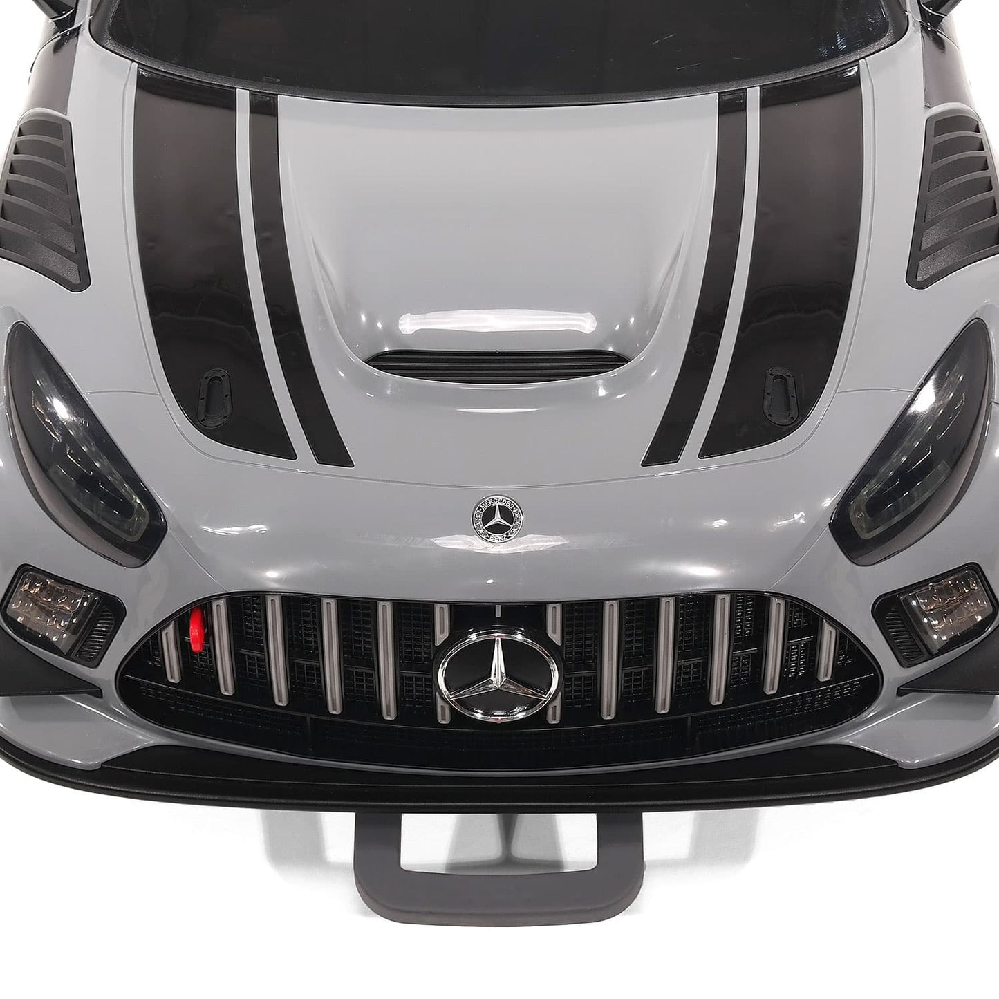 Mercedes AMG GT3 EVO 12V Kids Ride-On Car with R/C Parental Remote | White