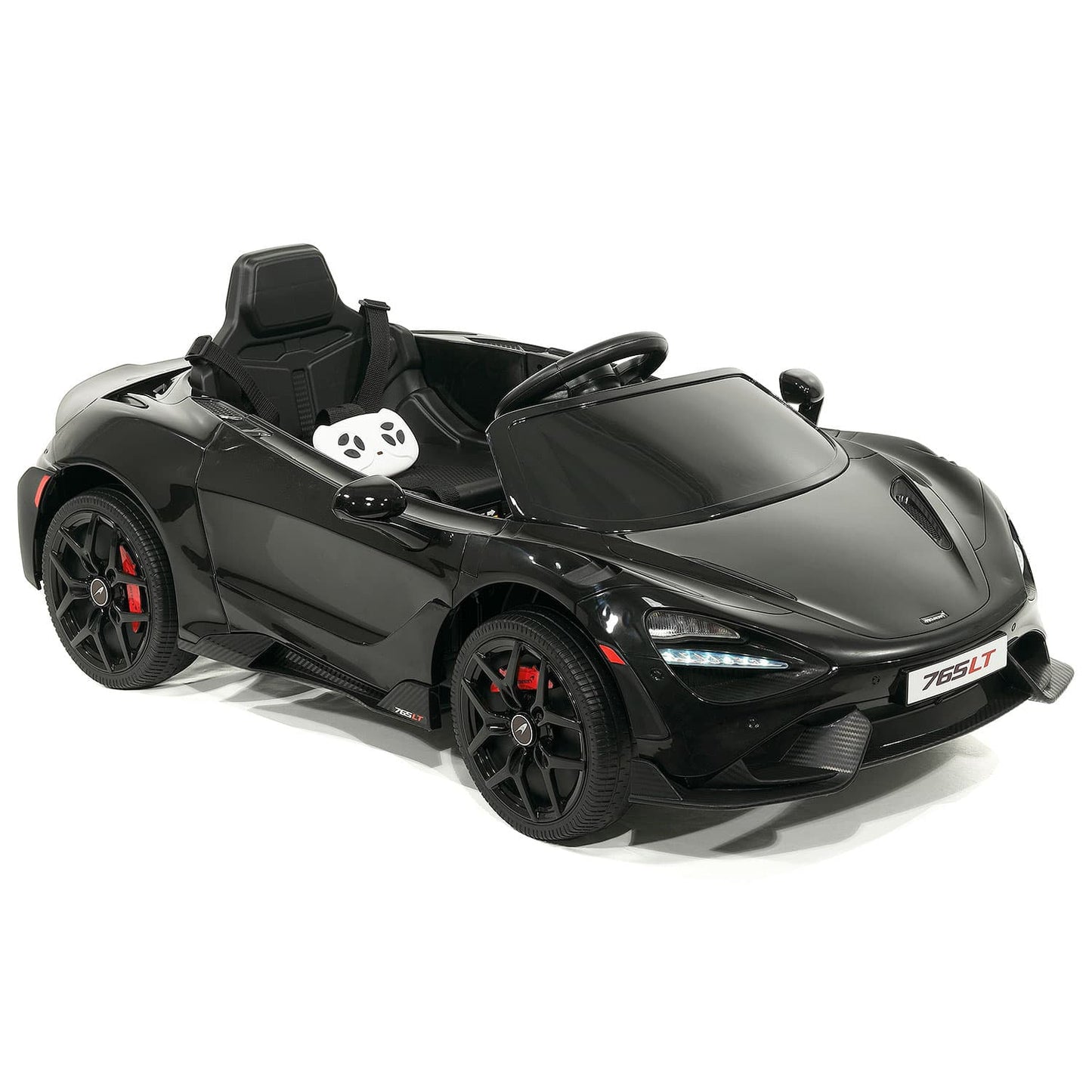 McLaren 765LT 12V Kids Ride-On Car with R/C Parental Remote | Black