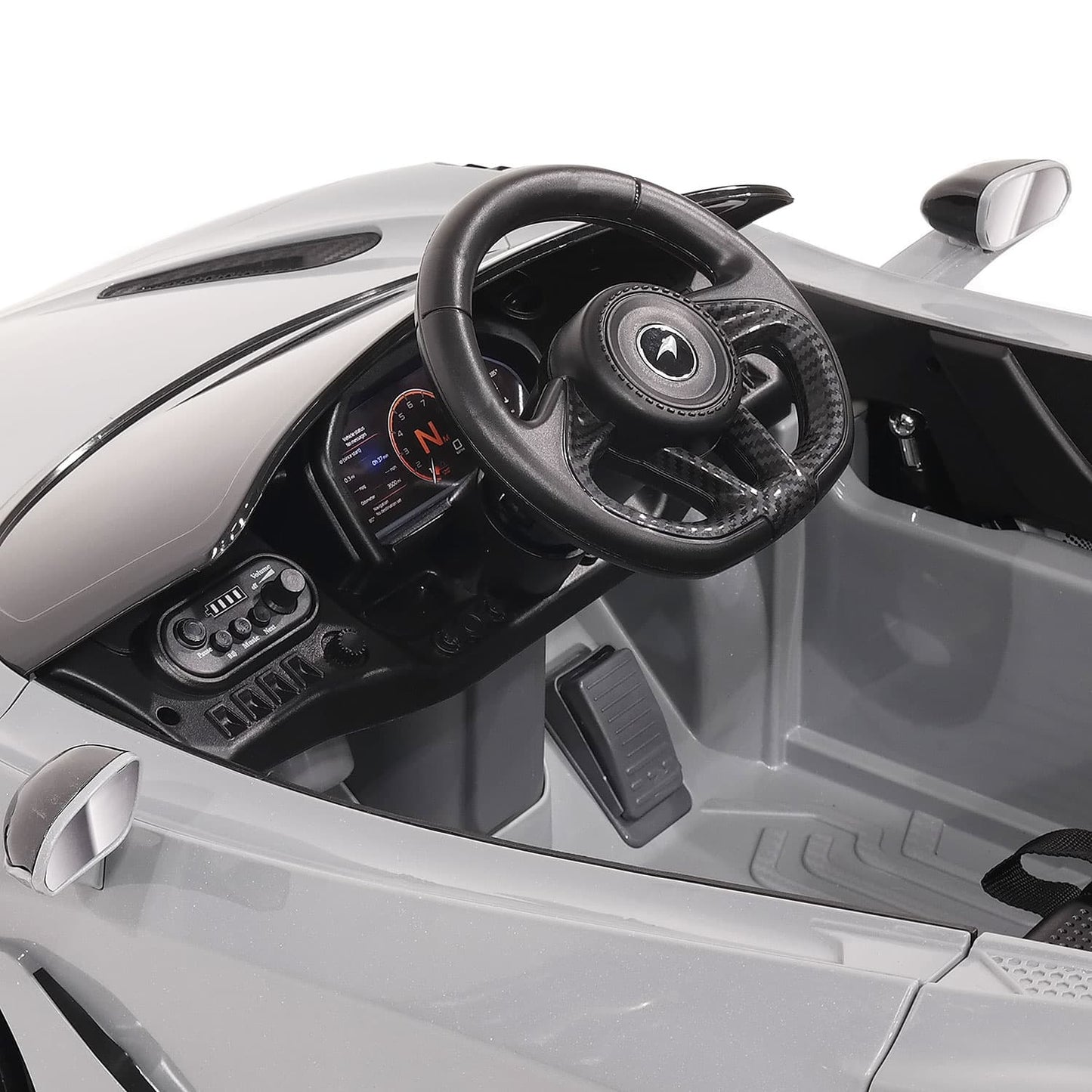 McLaren 765LT 12V Kids Ride-On Car with R/C Parental Remote | Pink