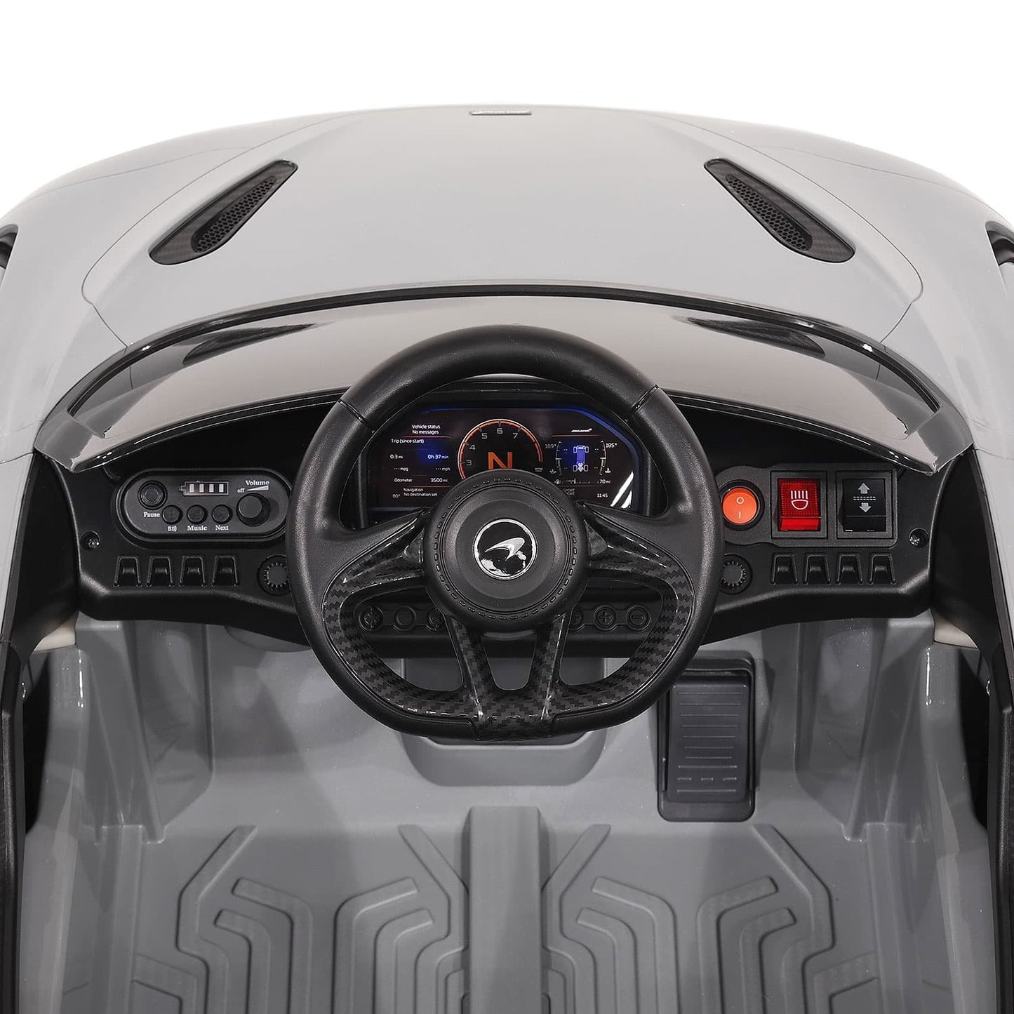 McLaren 765LT 12V Kids Ride-On Car with R/C Parental Remote | Green