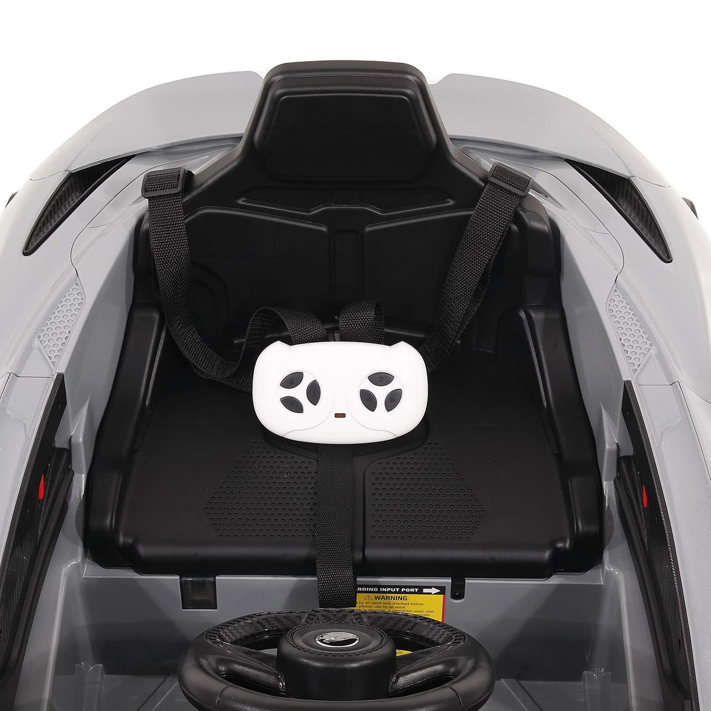 McLaren 765LT 12V Kids Ride-On Car with R/C Parental Remote | White
