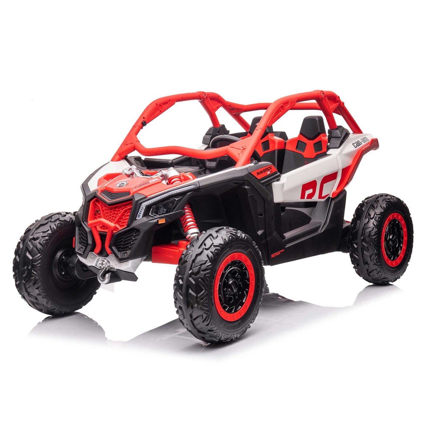Can-Am Maverick XL Custom Edition 24V Kids Ride-On UTV Buggy Car | Red
