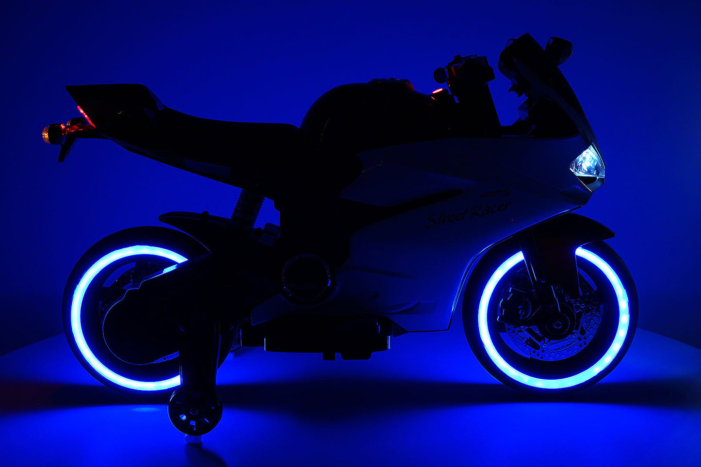 Street Racer 12V Electric Kids Ride-On Motorcycle | Pink