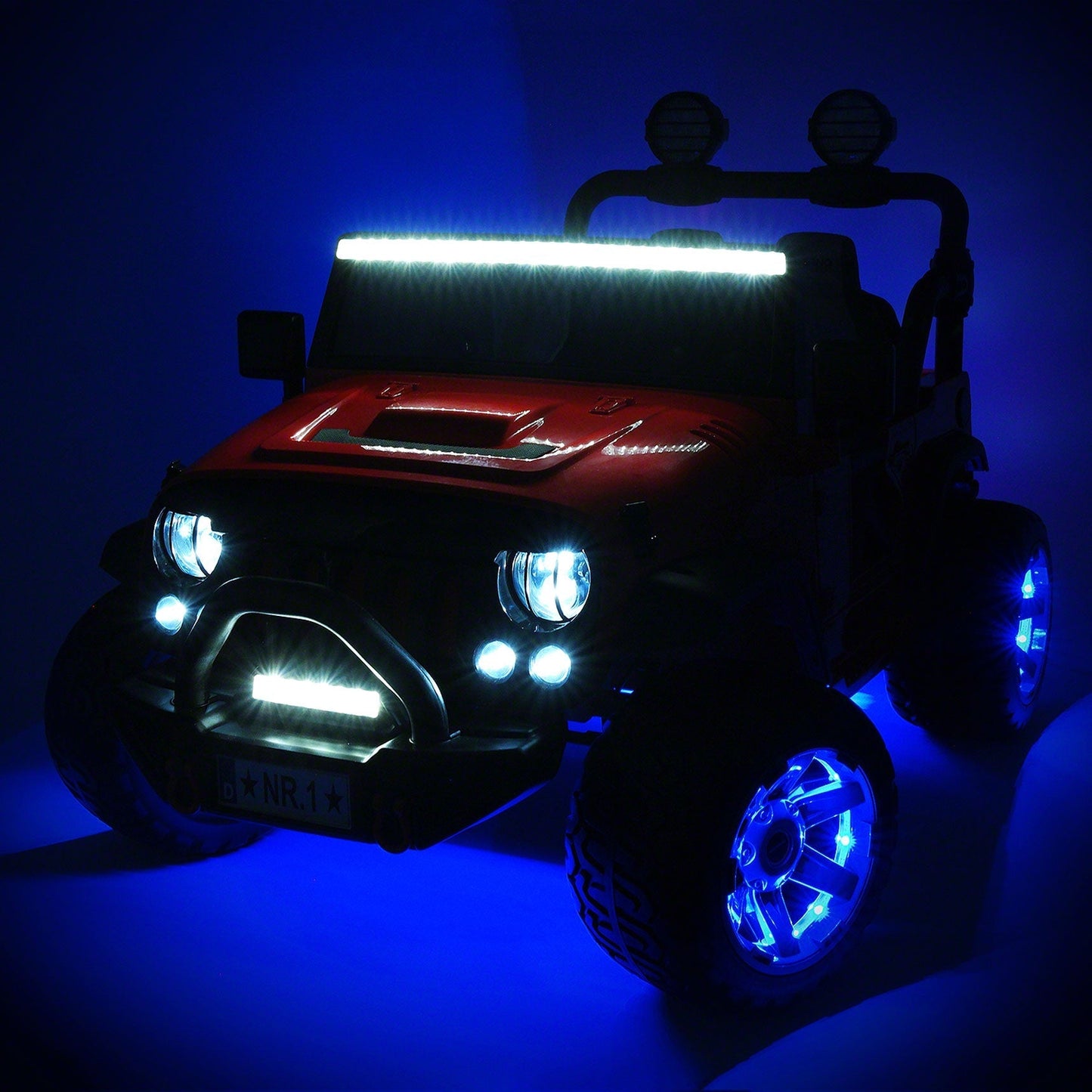 Trail Explorer 24V Kids Ride-On Car Truck with R/C Parental Remote | Green