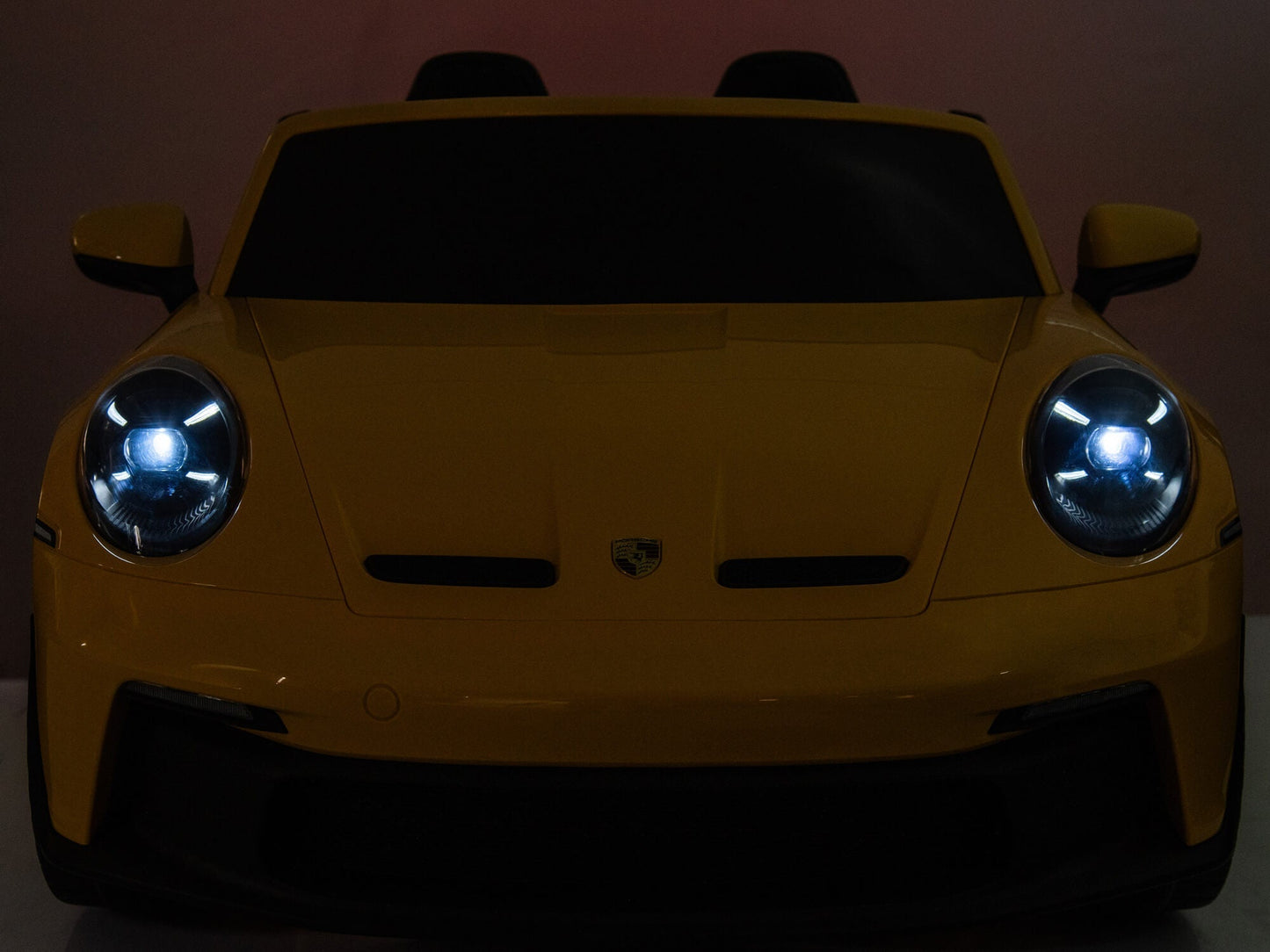 Porsche 911 GT3 24V Kids 2 (Two) Seater Ride On Car | Yellow