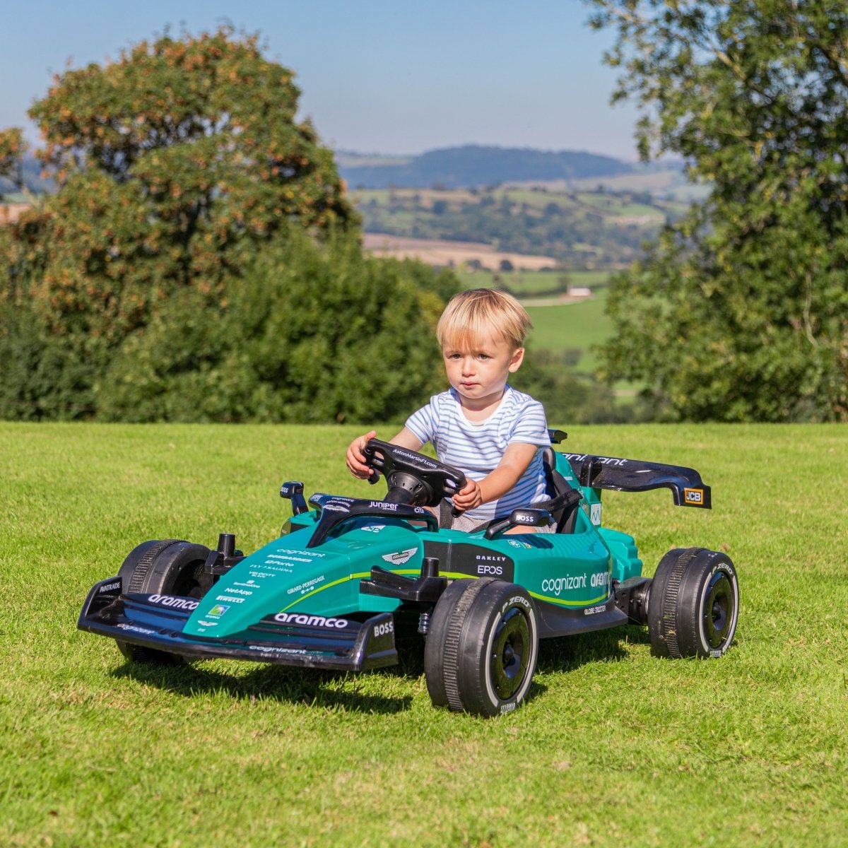 Aston Martin F1 AMR23 Kids Electric Ride On Car