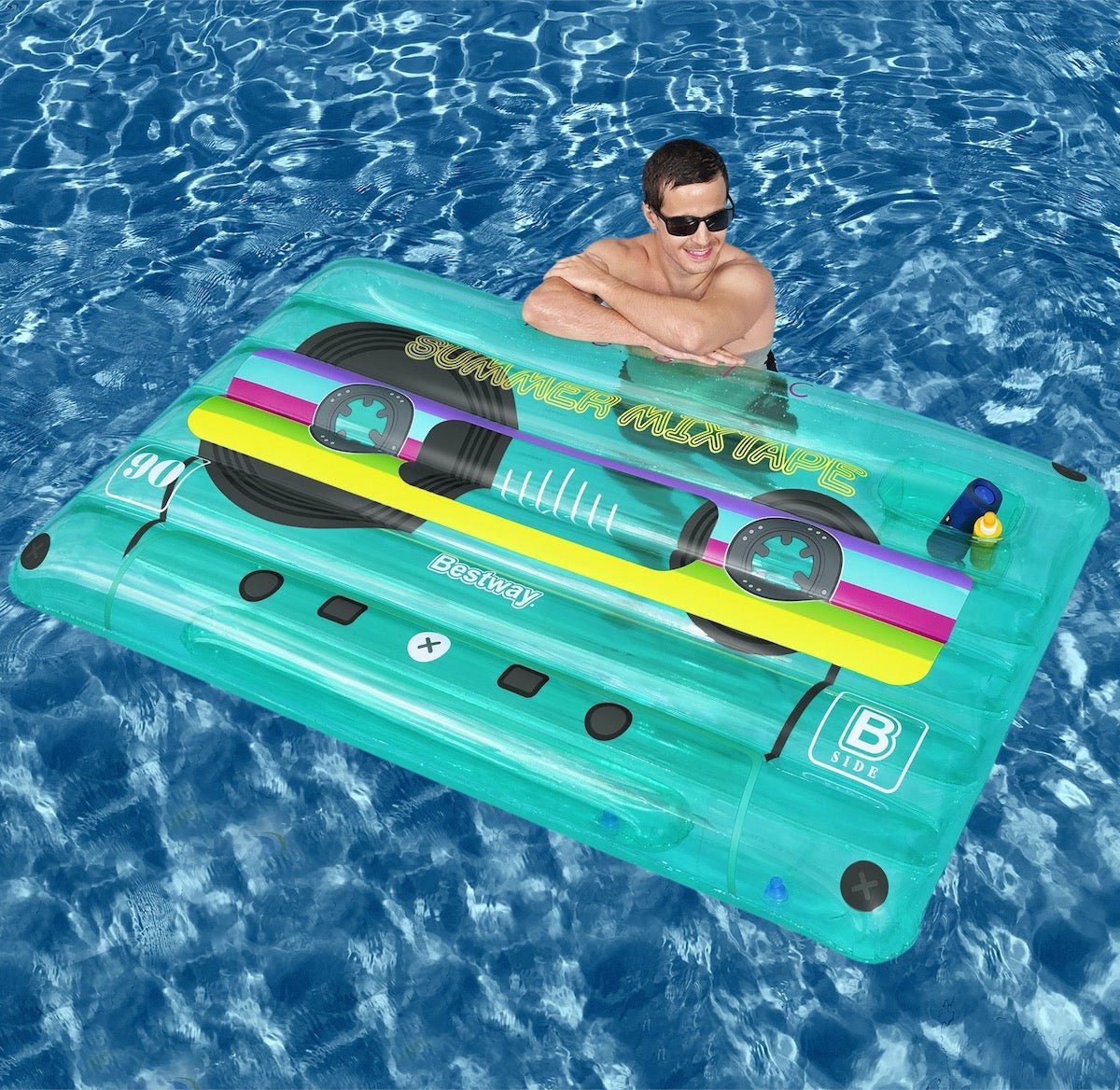 Bestway Retro Beats Inflatable Pool Float