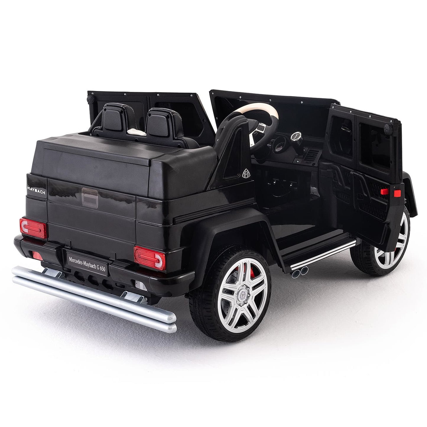 Mercedes Maybach G650 12V Kids Ride-On Car with Parental Remote | Black