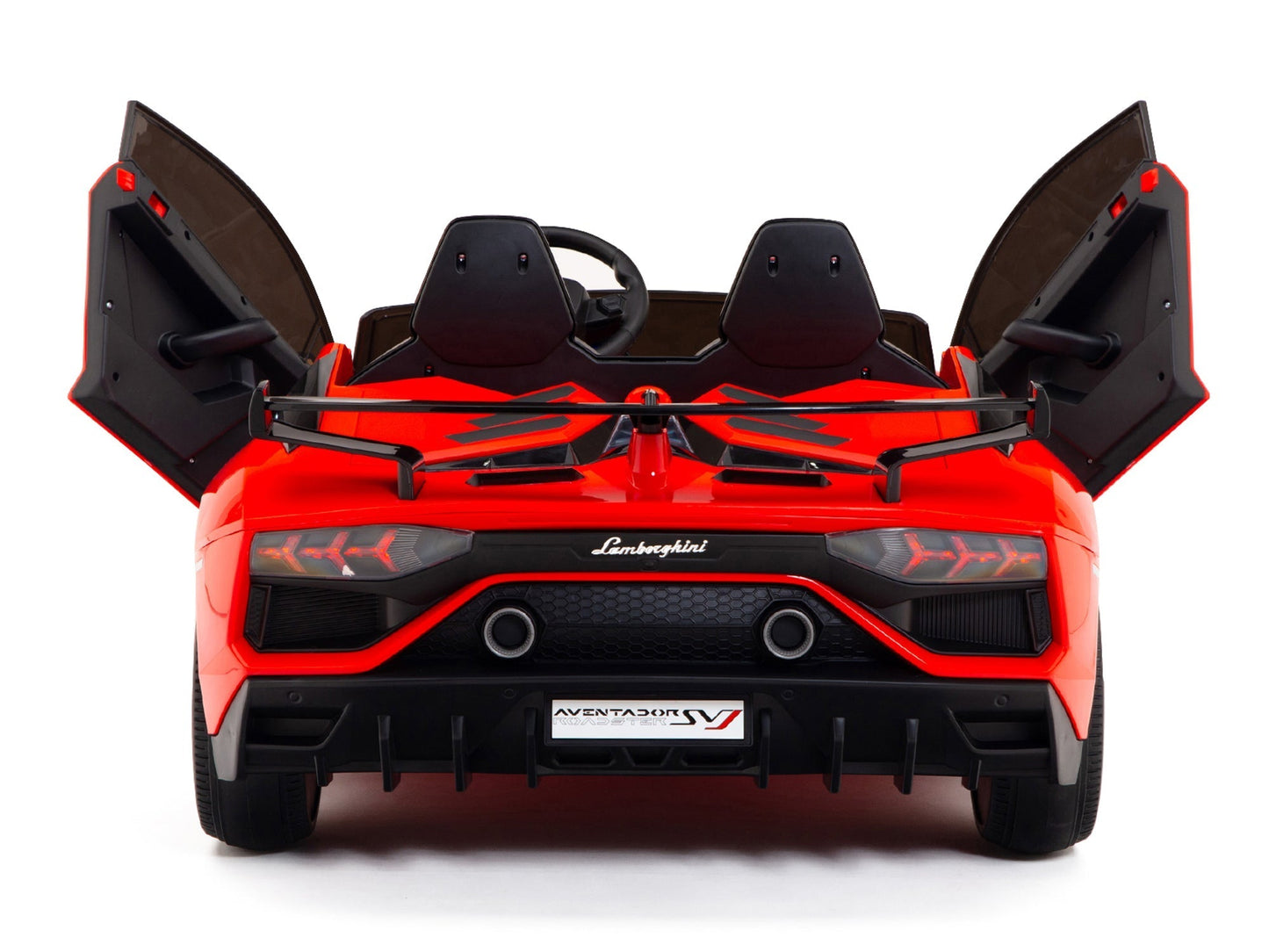 Lamborghini Aventador SVJ Drift Edition 24V Kids Ride-On Car with R/C Parental Remote | Red