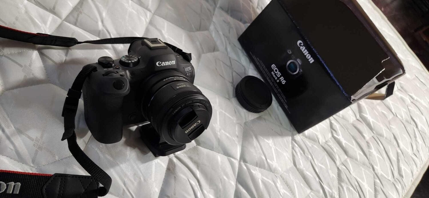 Canon EOS R6 Mark II Mirrorless Camera Body – Full-Frame Professional Camera