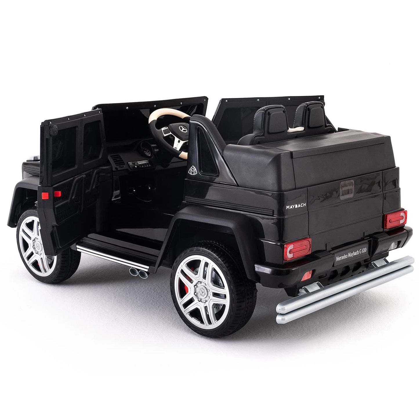 Mercedes Maybach G650 12V Kids Ride-On Car with Parental Remote | Black