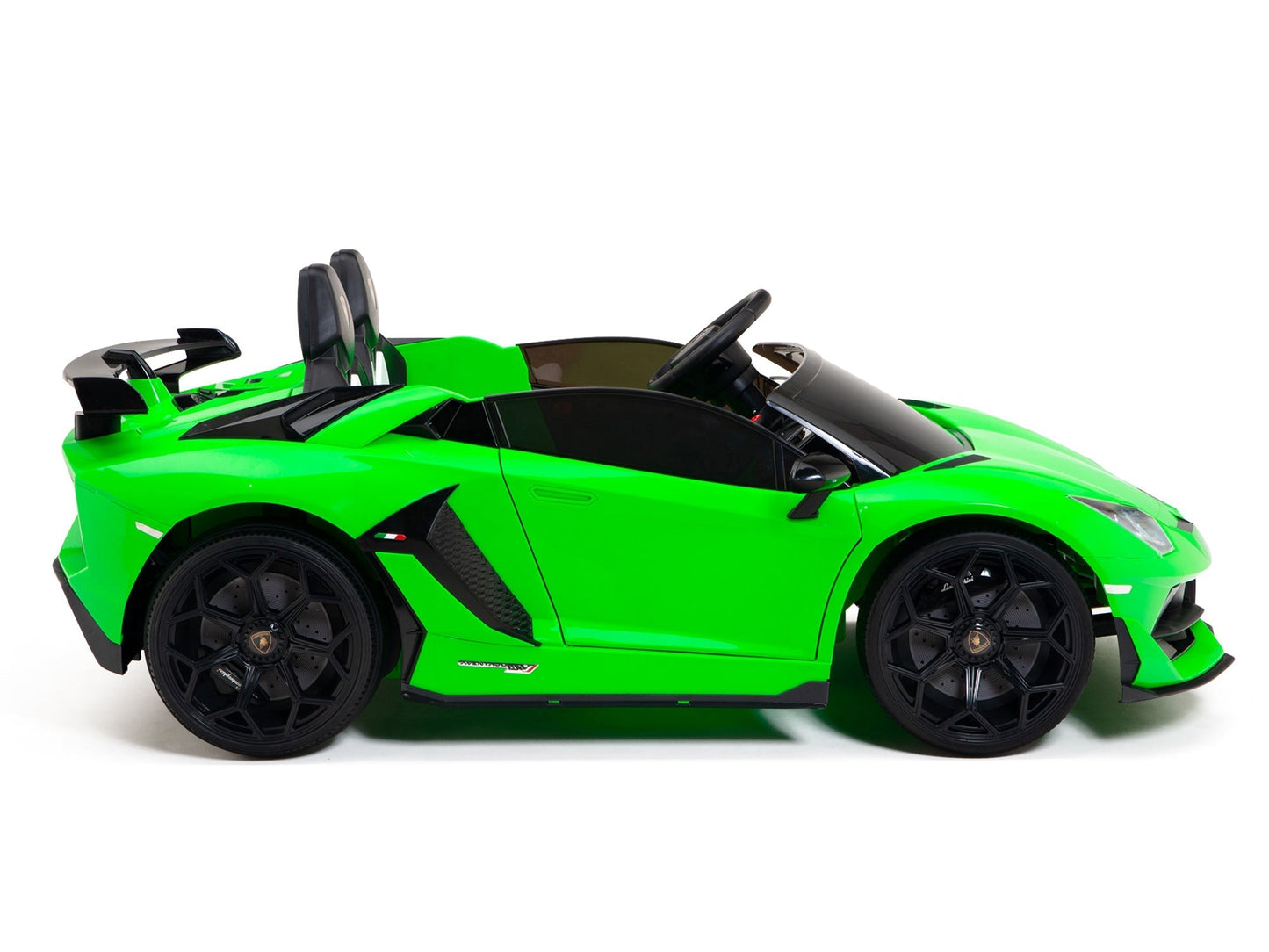 Lamborghini Aventador SVJ Drift Edition 24V Kids Ride-On Car with R/C Parental Remote | Green