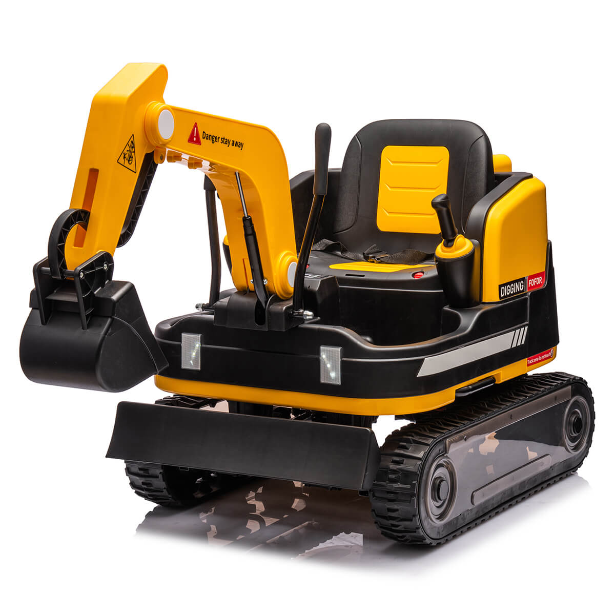 Outdoortoys Kids Electric Ride On Digger