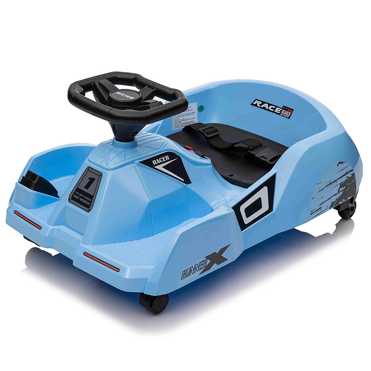 Outdoortoys Spin Kart Kids Electric Ride On Car