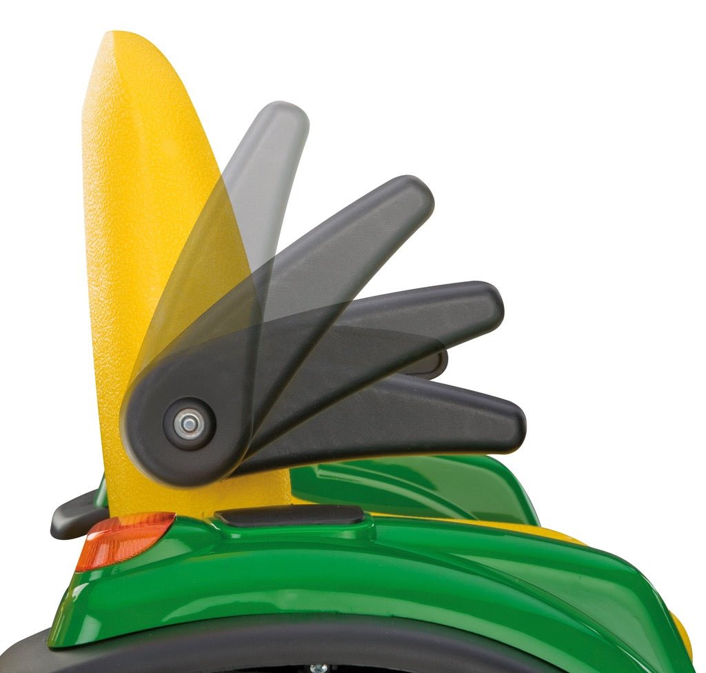 Peg Perego John Deere Ground Force Kids Ride On Tractor with Trailer