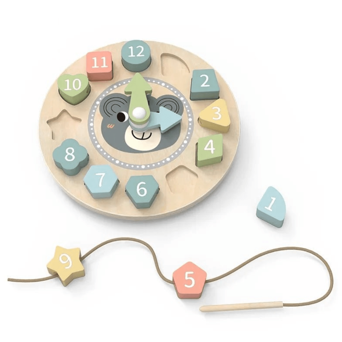 PolarPlay Wooden Early Education Toy Set - Counting
