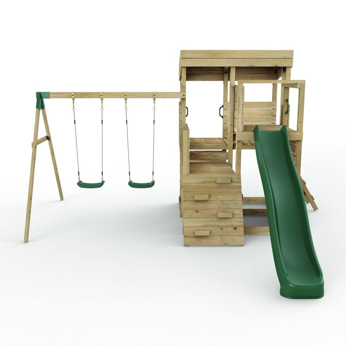 ClassicPlay Sentinel XL Lookout Tower with 3 Decks, Double Swing and Slide