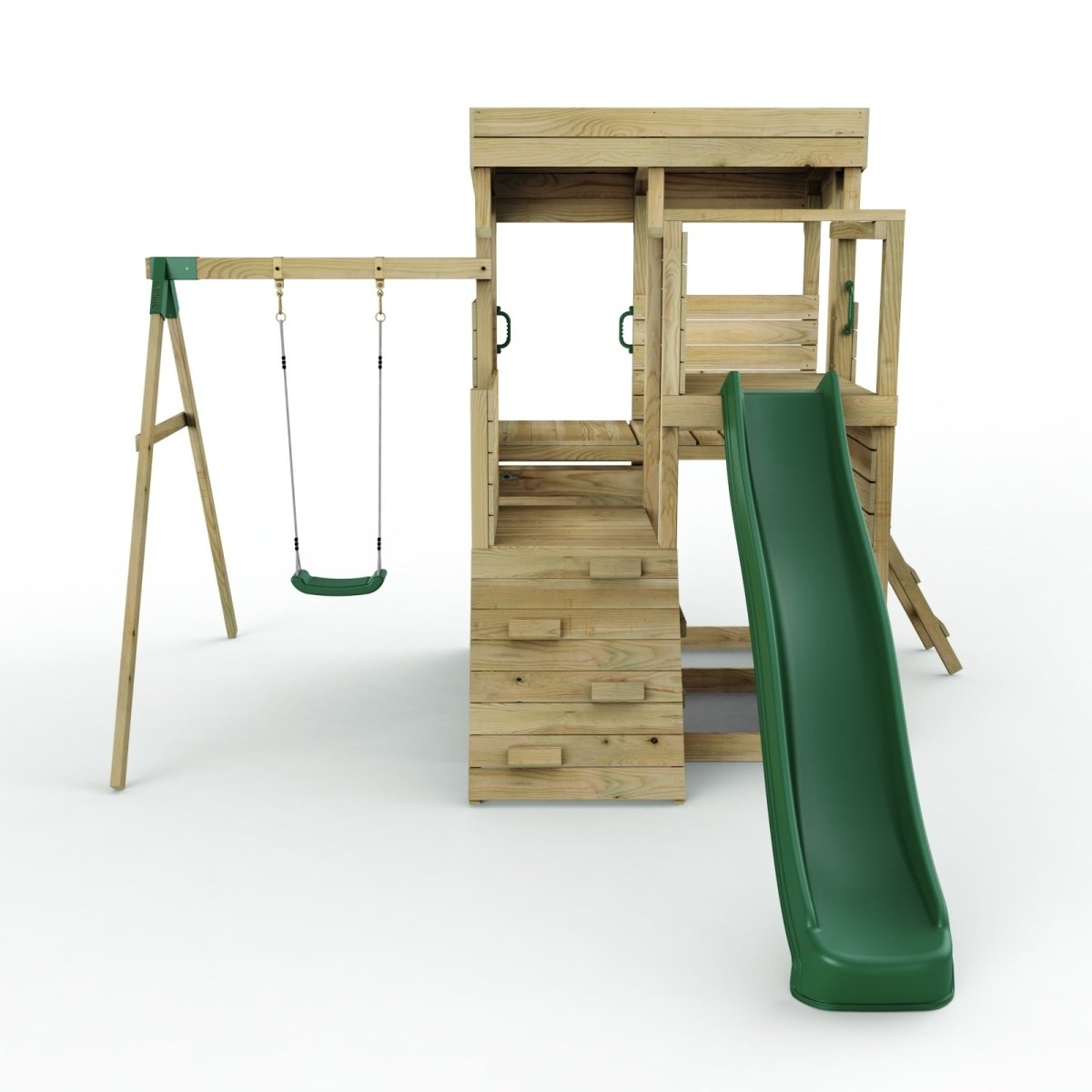 ClassicPlay Sentinel XL Lookout Tower with 3 Decks, Single Swing and Slide