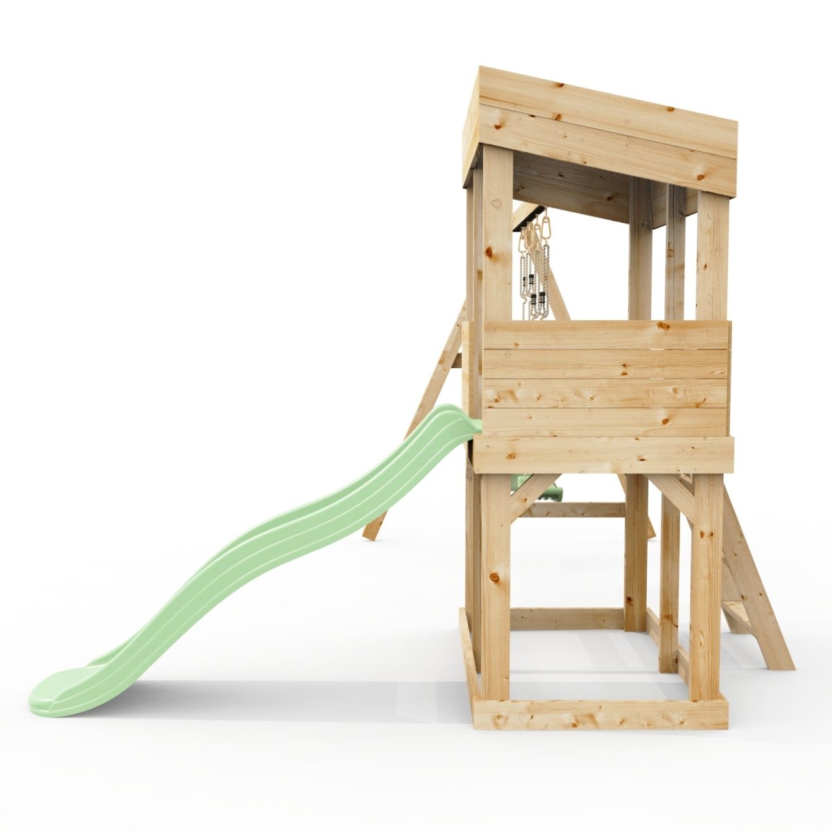 Rebo Lookout Tower with Double Swing and Wave Slide