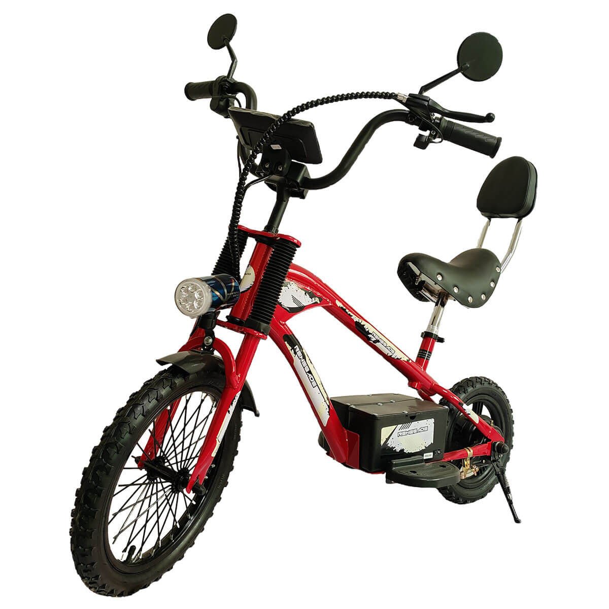 Renegade Chopper Style Kids Electric Ride On Balance Bike