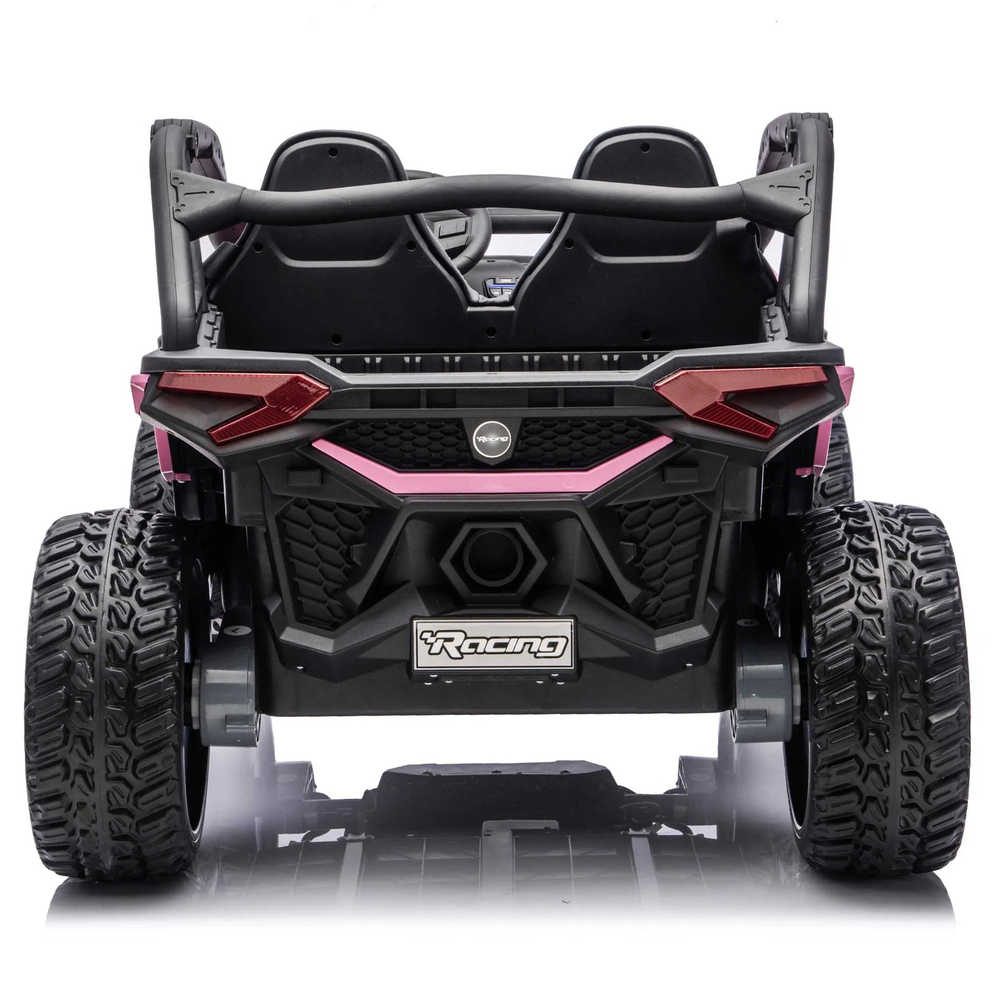 Trail Runner 24V 4WD Kids Ride-On UTV with R/C Parental Remote | Pink