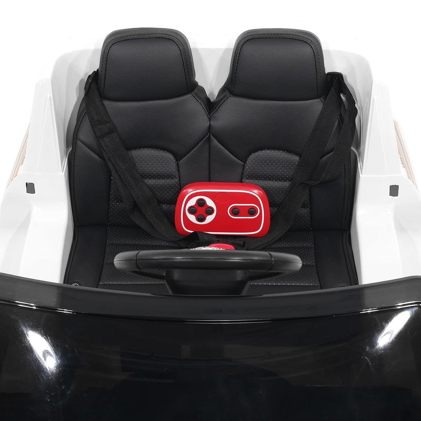 Toyota Land Cruiser 12V Kids Ride-On Car with R/C Parental Remote | Black